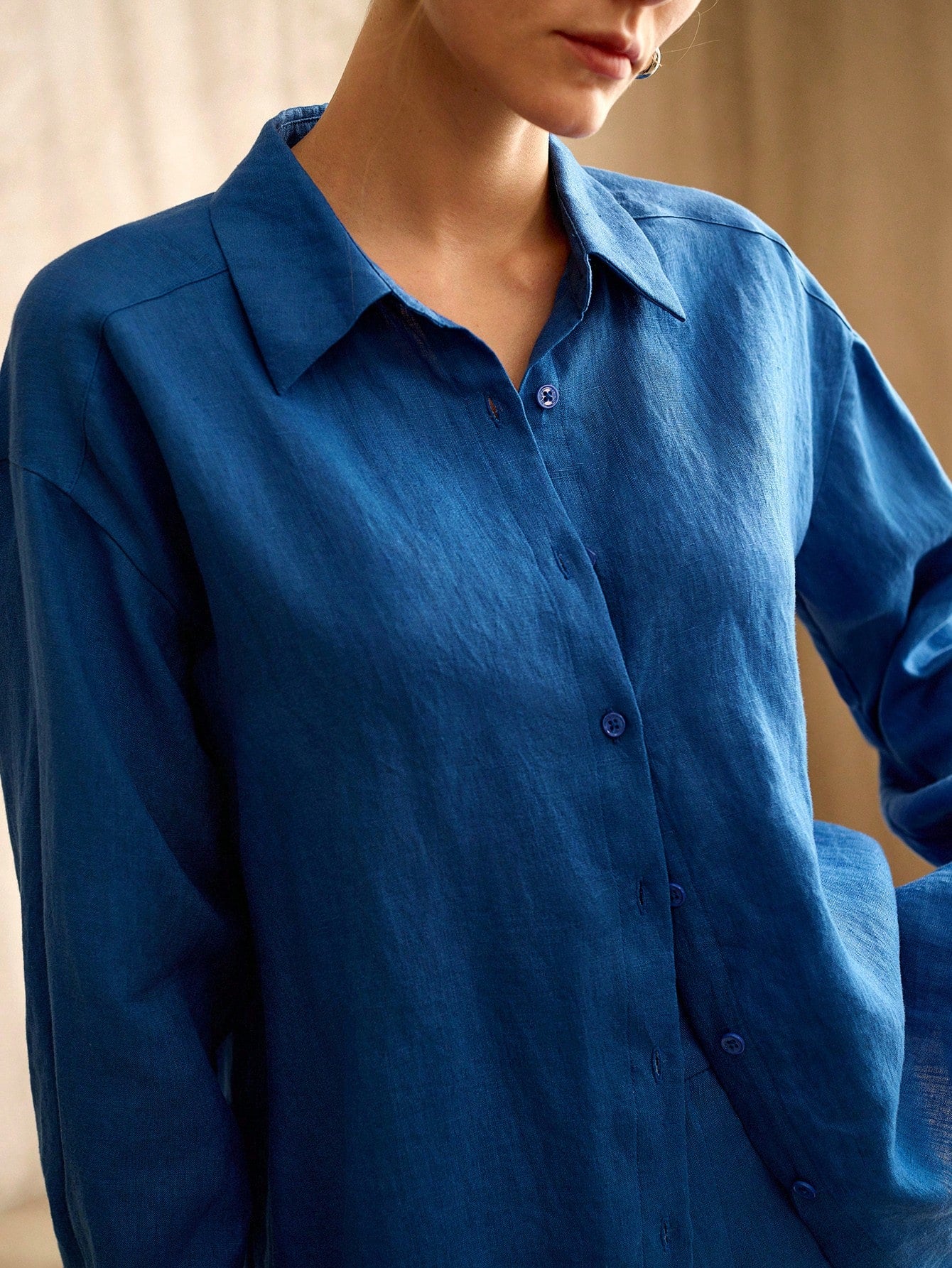 Premium Women's Linen Comfortable Loose Shirt