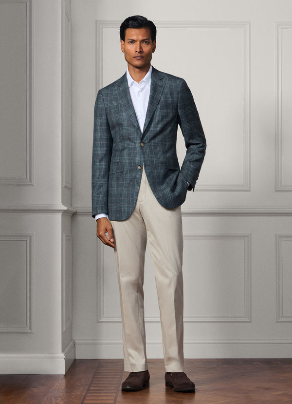 Wool Check Blazer