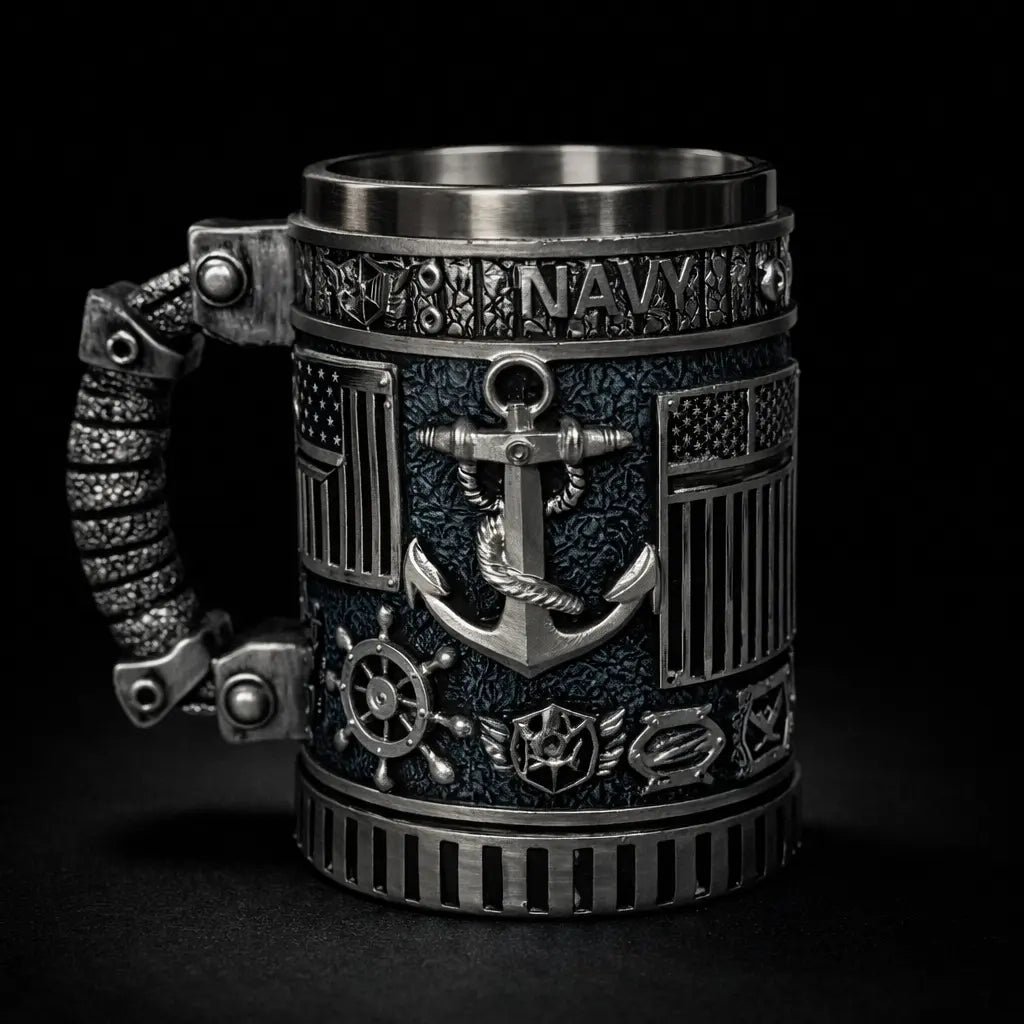 Handmade Creative Stainless Steel Mug