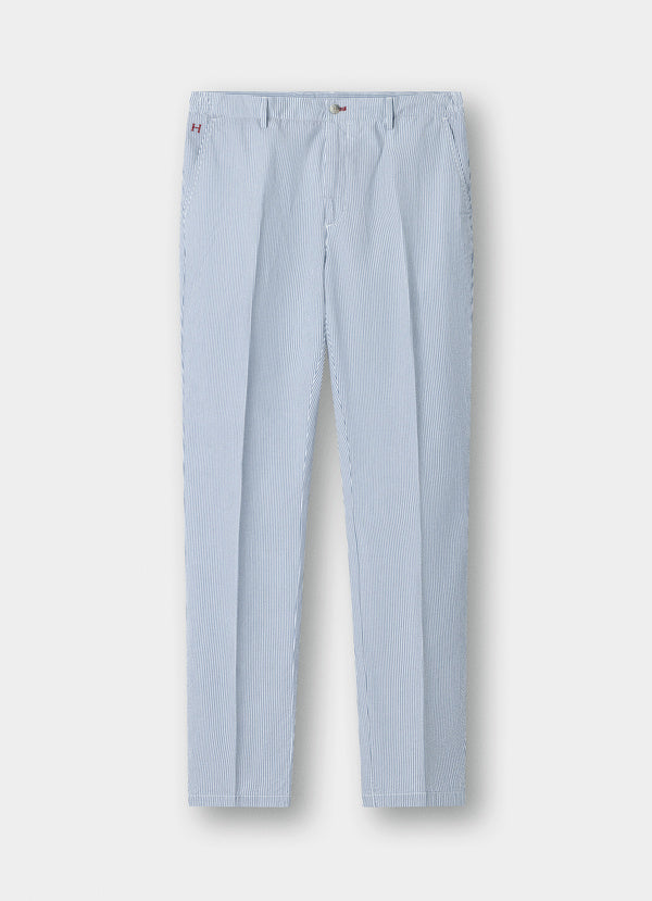 Relaxed Fit Regent Fine Stripe Trouser