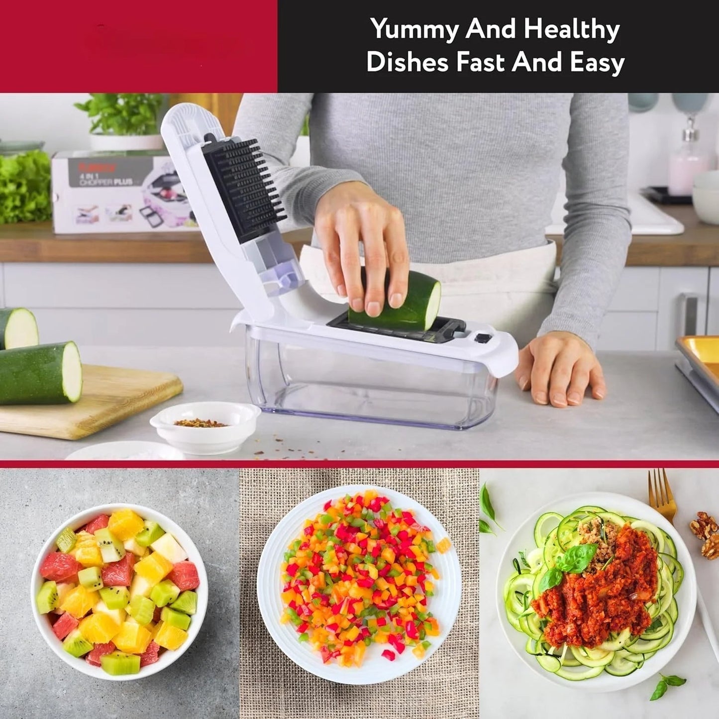Multifunctional Vegetable Chopper