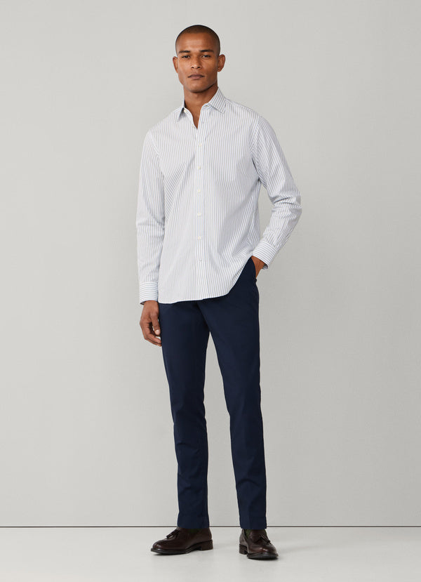 Classic Fit Two Tone Stripe Shirt